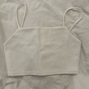 OAK & FORT WHITE CROP TOP